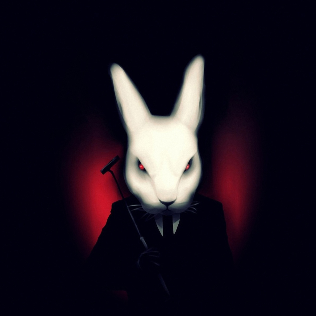 Fondo de pantalla Evil Rabbit 1024x1024