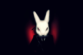 Evil Rabbit - Obrázkek zdarma pro 1400x1050
