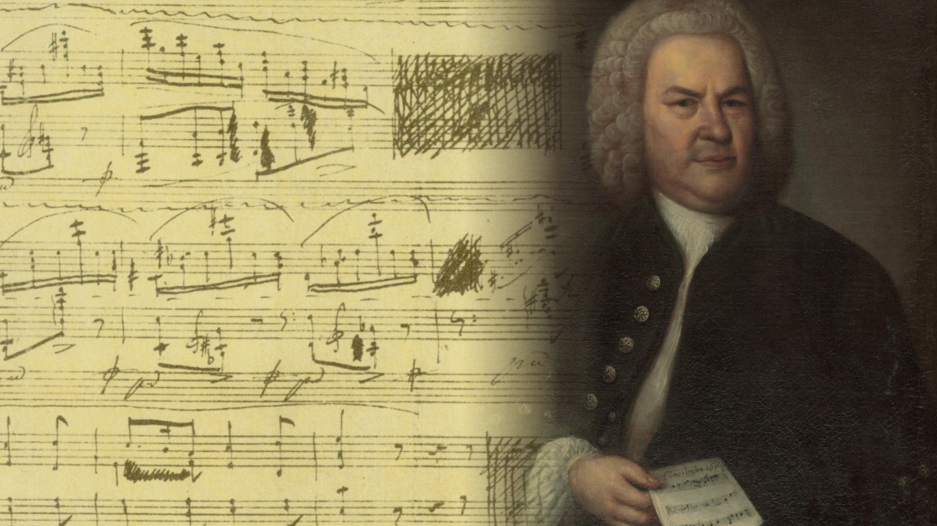 Screenshot №1 pro téma Johann Sebastian Bach 1366x768