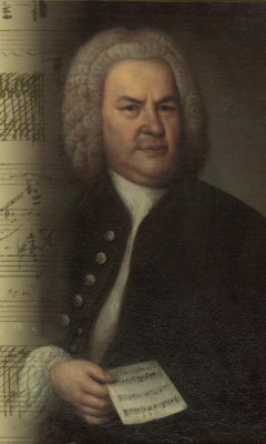 Johann Sebastian Bach wallpaper 240x400