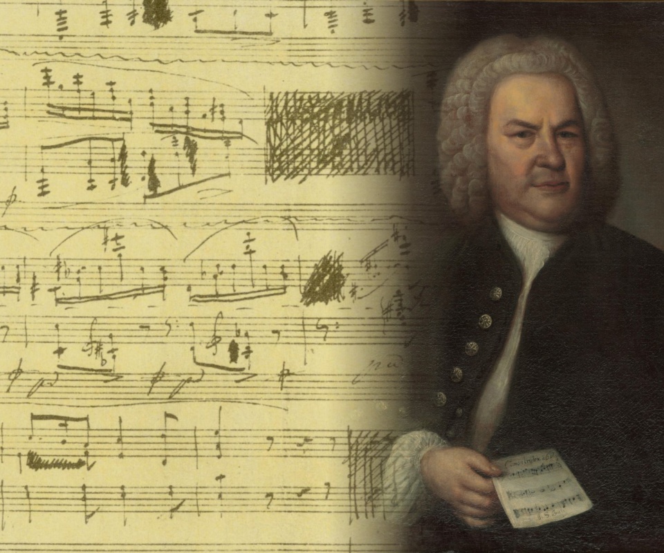 Fondo de pantalla Johann Sebastian Bach 960x800