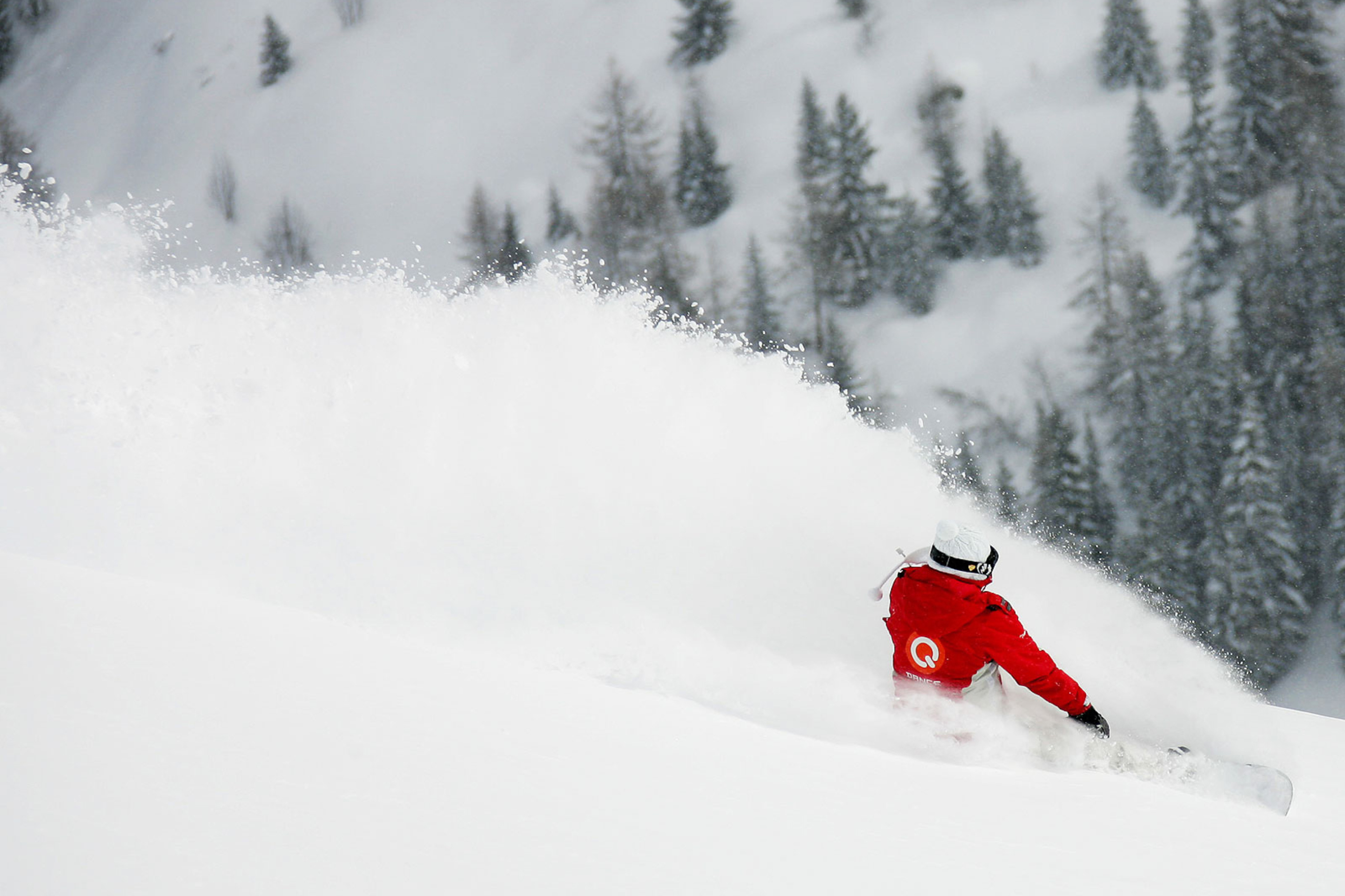 Fondo de pantalla Winter Olympics Snowboarder 2880x1920