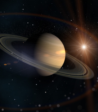Rings Of Saturn - Obrázkek zdarma pro 240x320