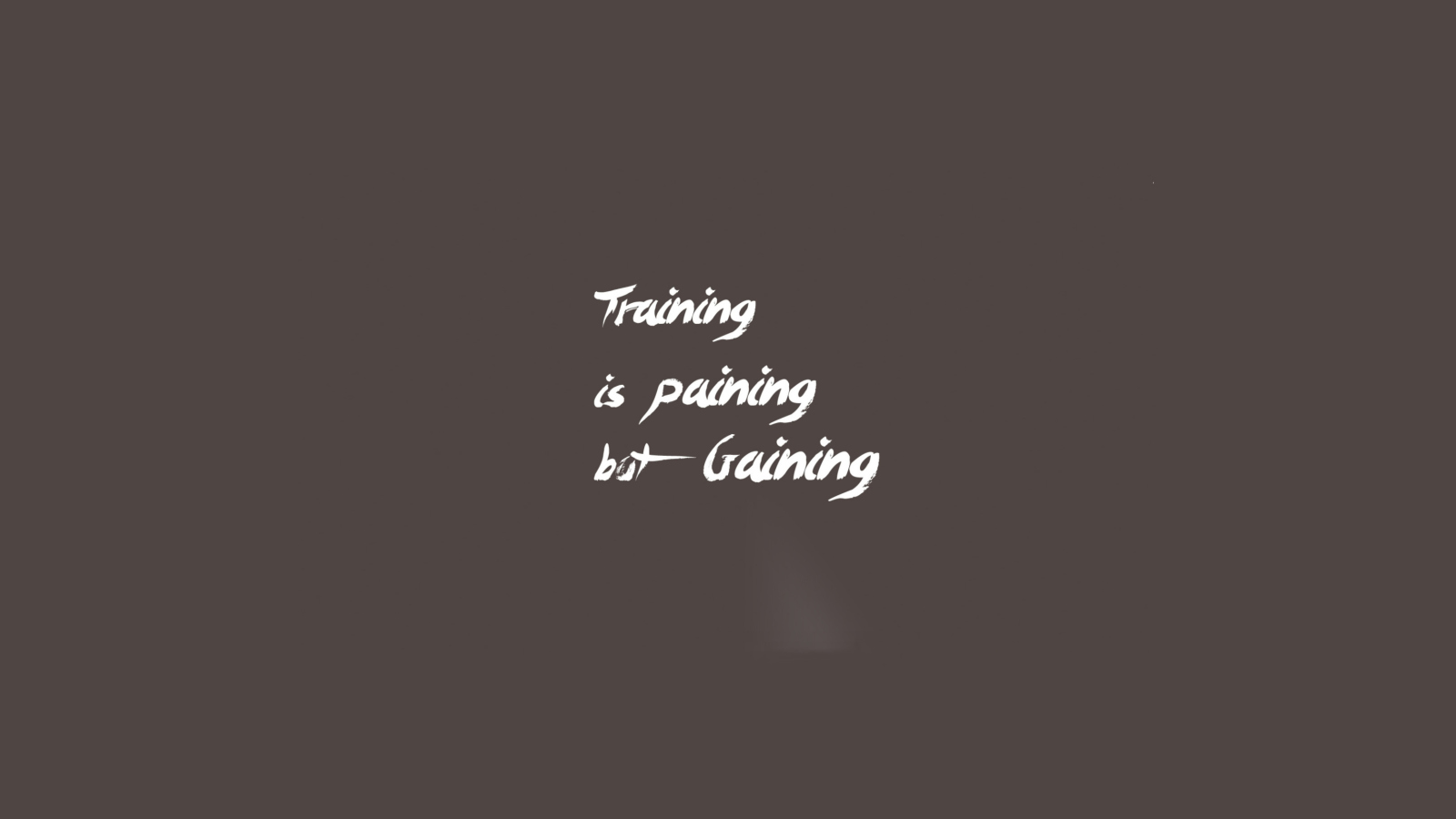 Обои Training Is Gaining 1600x900