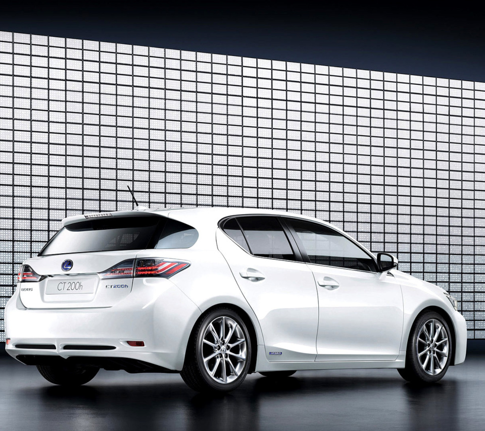 Обои Lexus CT200h Hybrid Hatchback 960x854