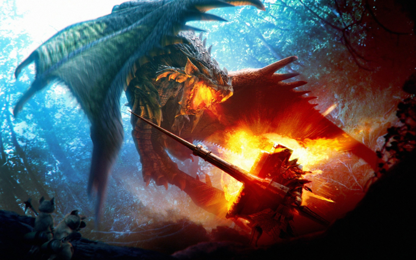 Обои Monster Hunter 1440x900