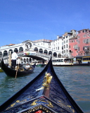 Fondo de pantalla Canals of Venice 128x160