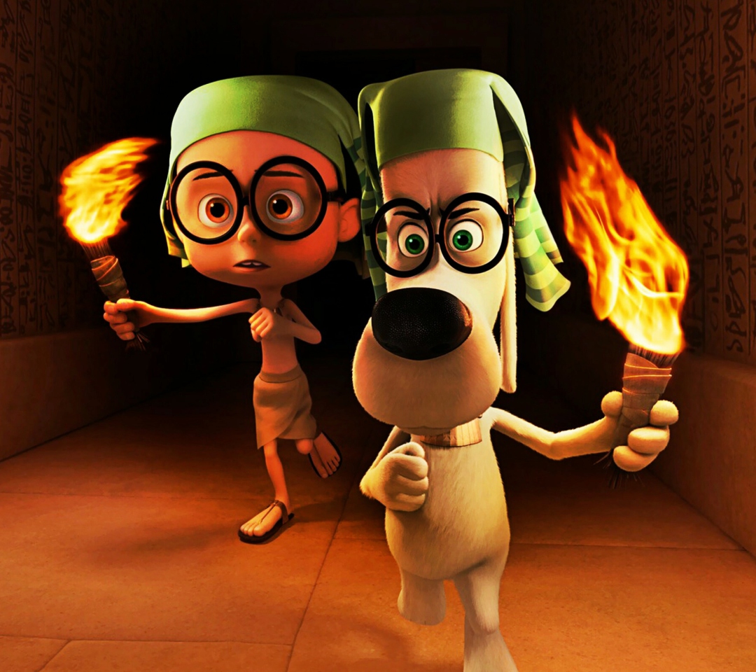 Das Mr. Peabody DreamWorks Wallpaper 1080x960