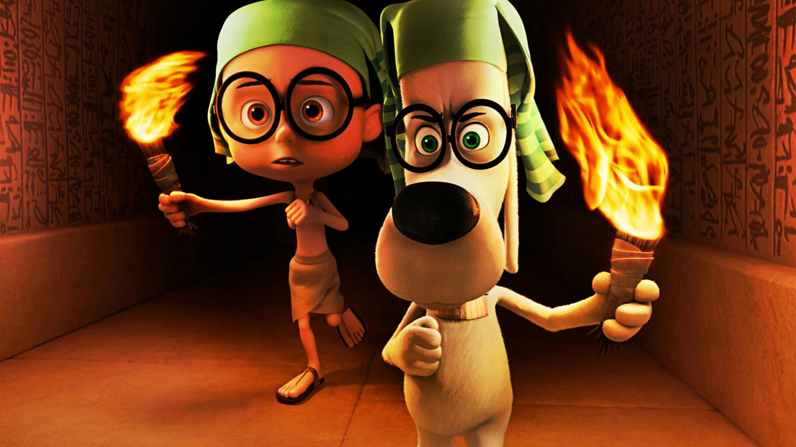 Screenshot №1 pro téma Mr. Peabody DreamWorks 1600x900