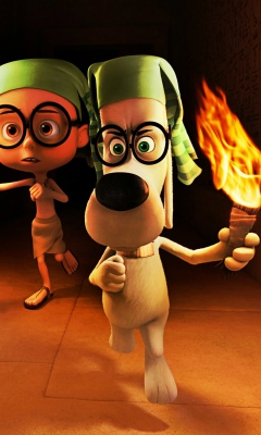 Обои Mr. Peabody DreamWorks 240x400