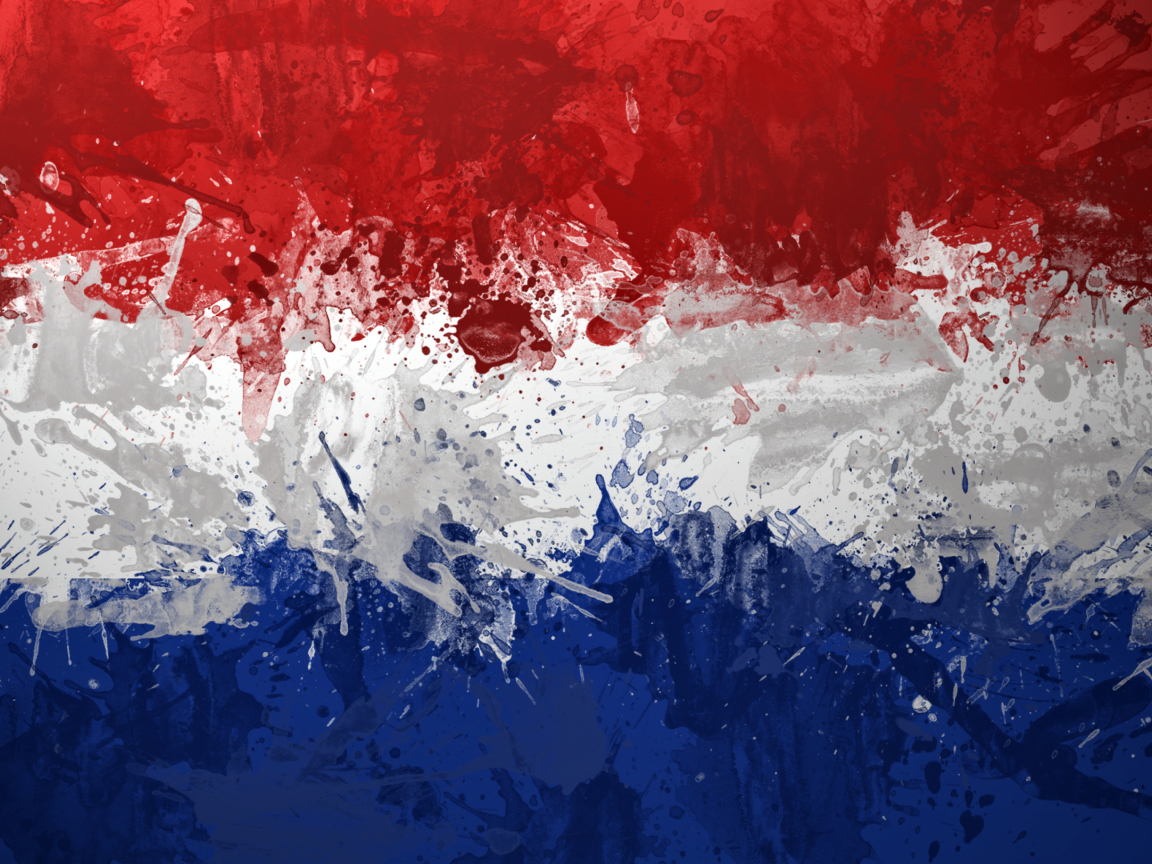 Обои Netherlands Flag 1152x864
