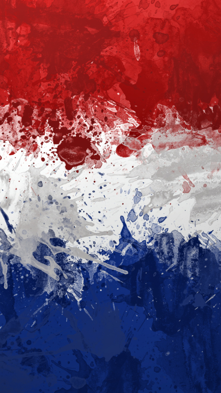 Netherlands Flag wallpaper 750x1334