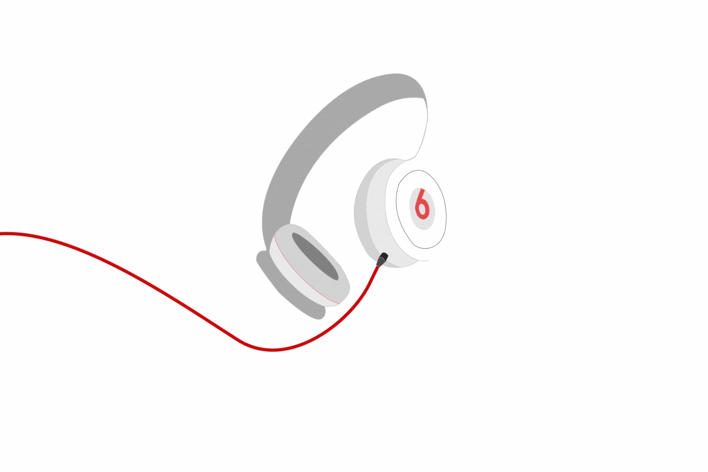 Das Beats By Dr Dre Headphones Wallpaper 2880x1920