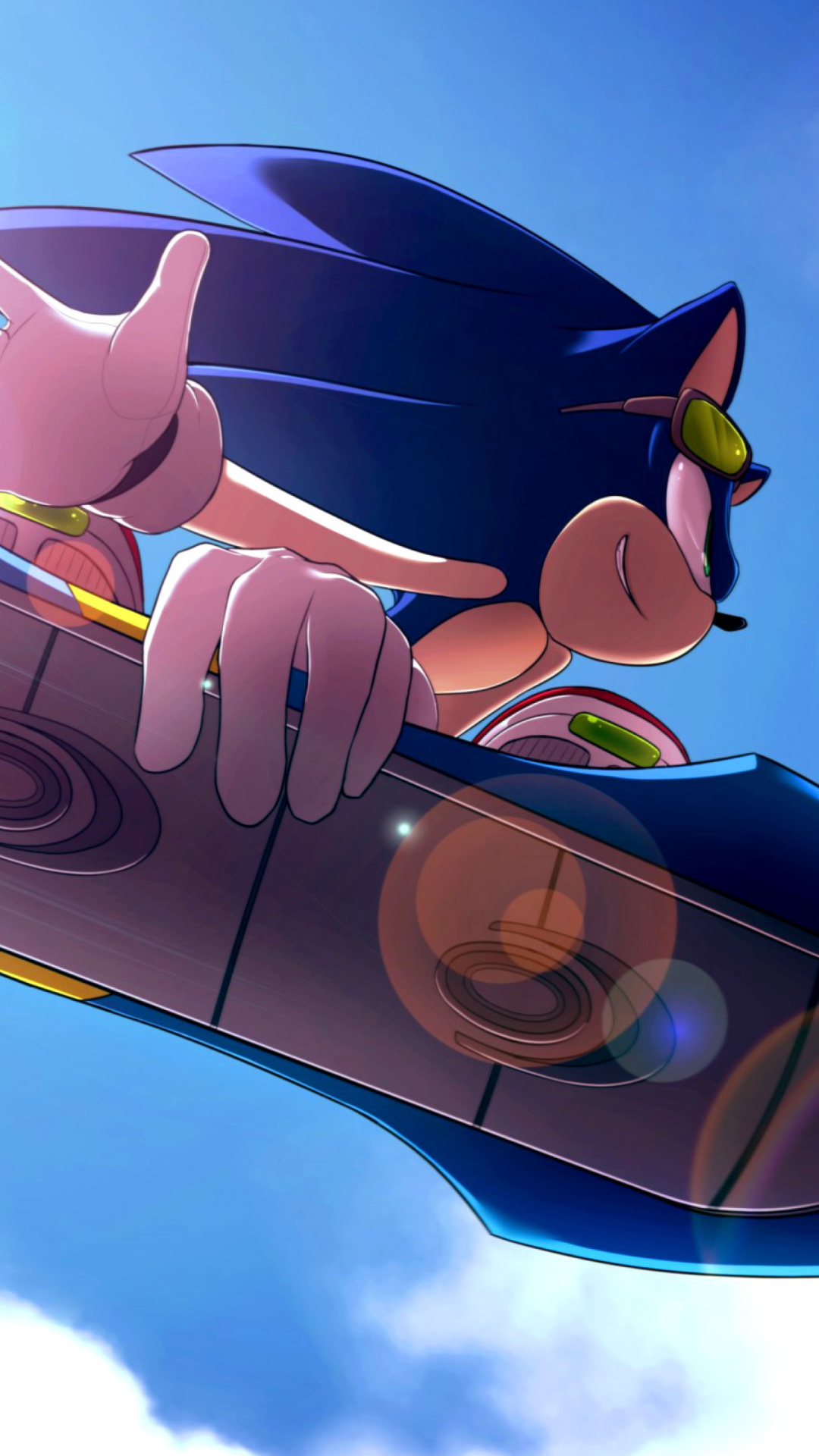Fondo de pantalla Play Sonic the Hedgehog Game 1080x1920