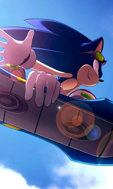 Das Play Sonic the Hedgehog Game Wallpaper 480x800