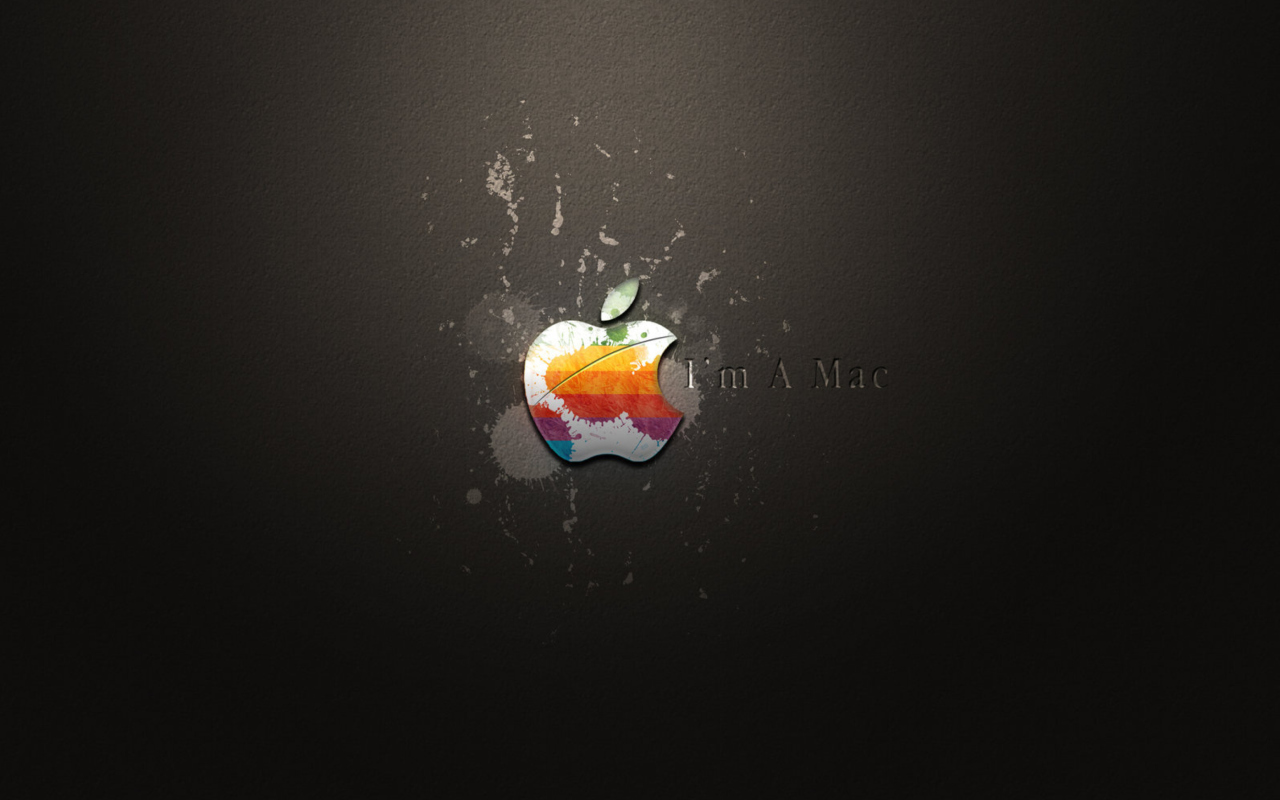 Das I'm A Mac Wallpaper 1280x800