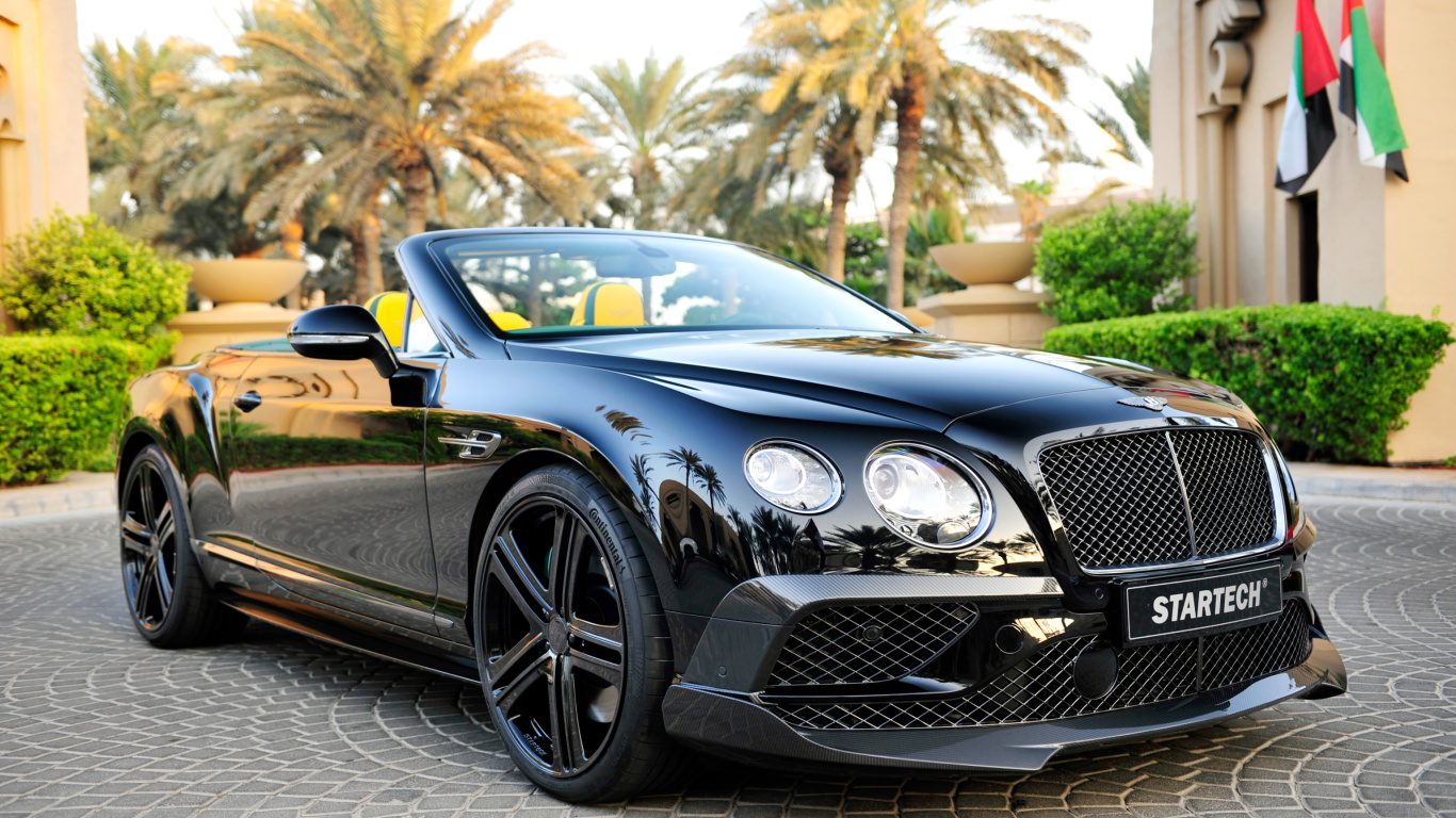 Fondo de pantalla Bentley Continental GT 1366x768