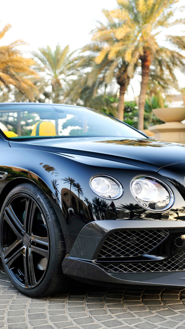 Fondo de pantalla Bentley Continental GT 360x640
