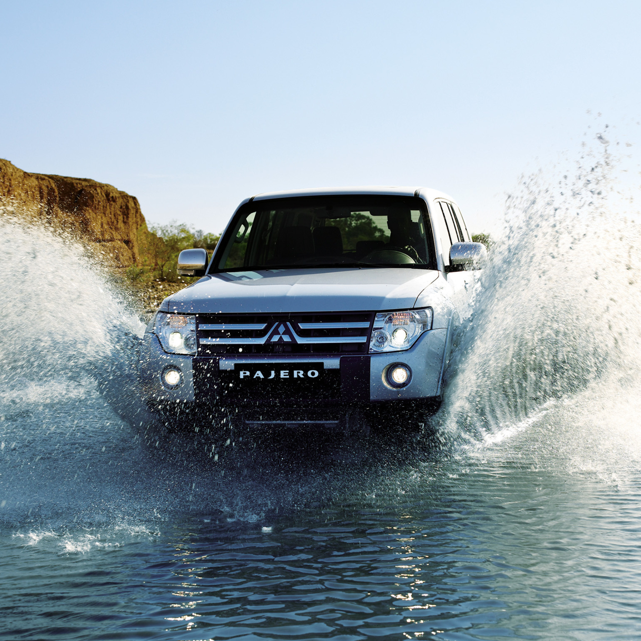 Das Mitsubishi Pajero Wallpaper 2048x2048