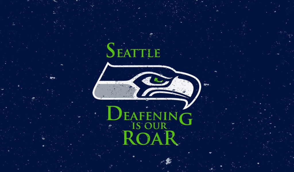 Das Seattle Seahawks Wallpaper 1024x600