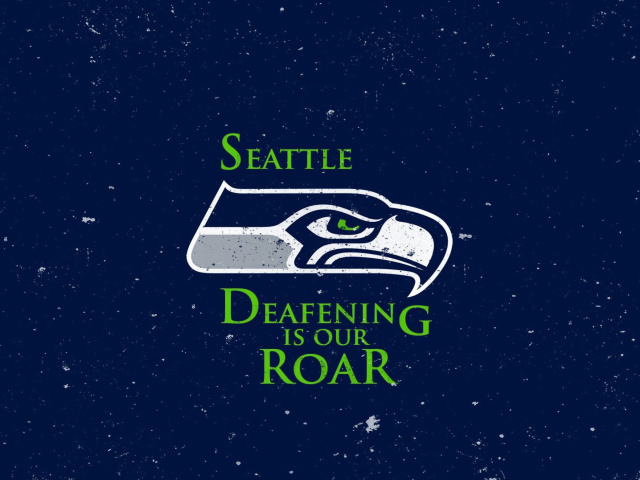 Das Seattle Seahawks Wallpaper 640x480