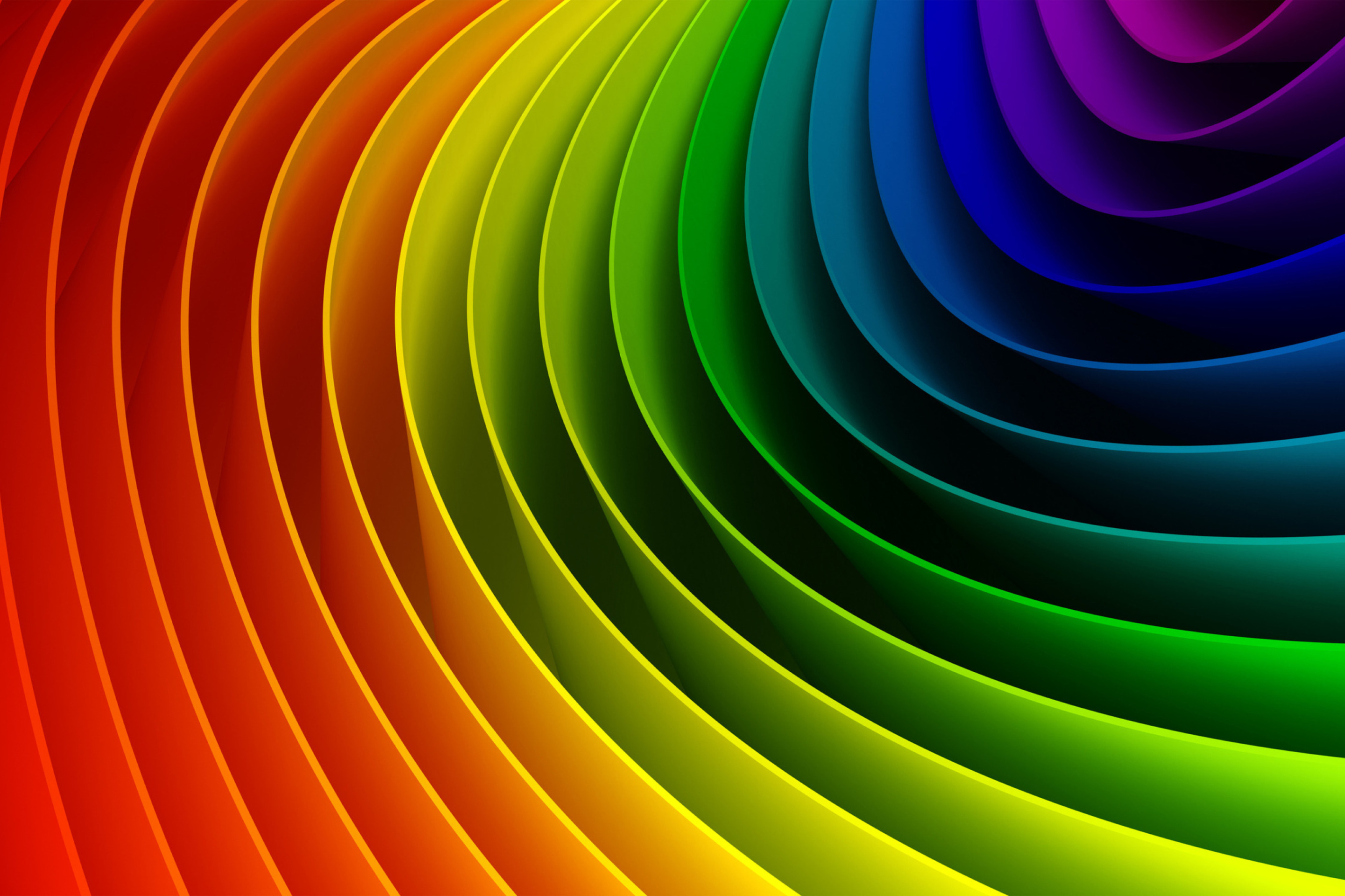 Colorful Lines wallpaper 2880x1920