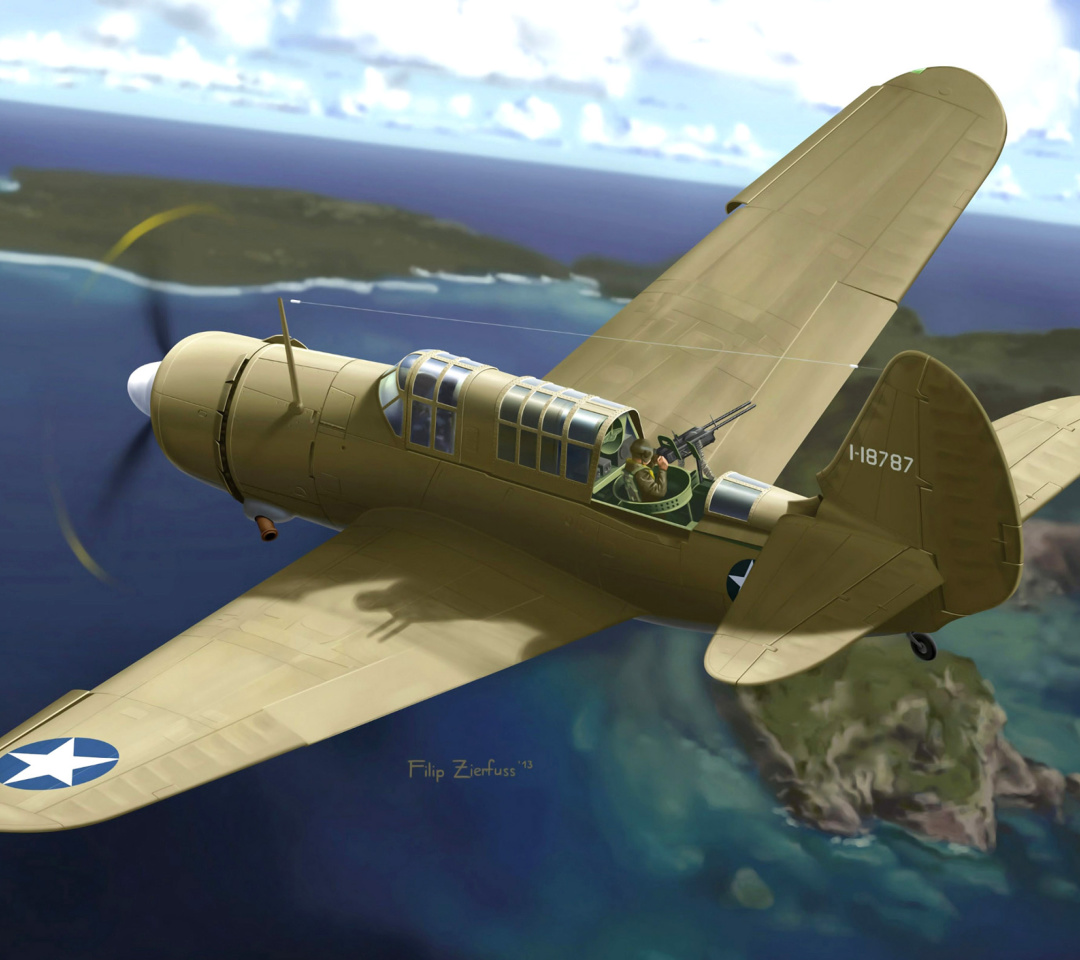 Fondo de pantalla Curtiss A 25 Shrike 1080x960