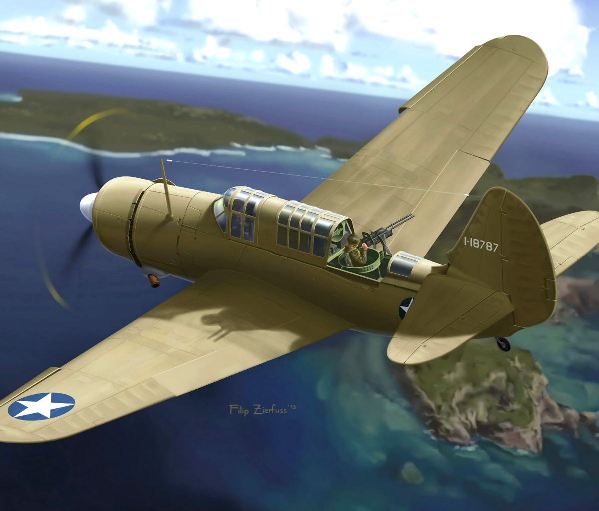 Screenshot №1 pro téma Curtiss A 25 Shrike 1200x1024
