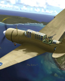 Screenshot №1 pro téma Curtiss A 25 Shrike 128x160