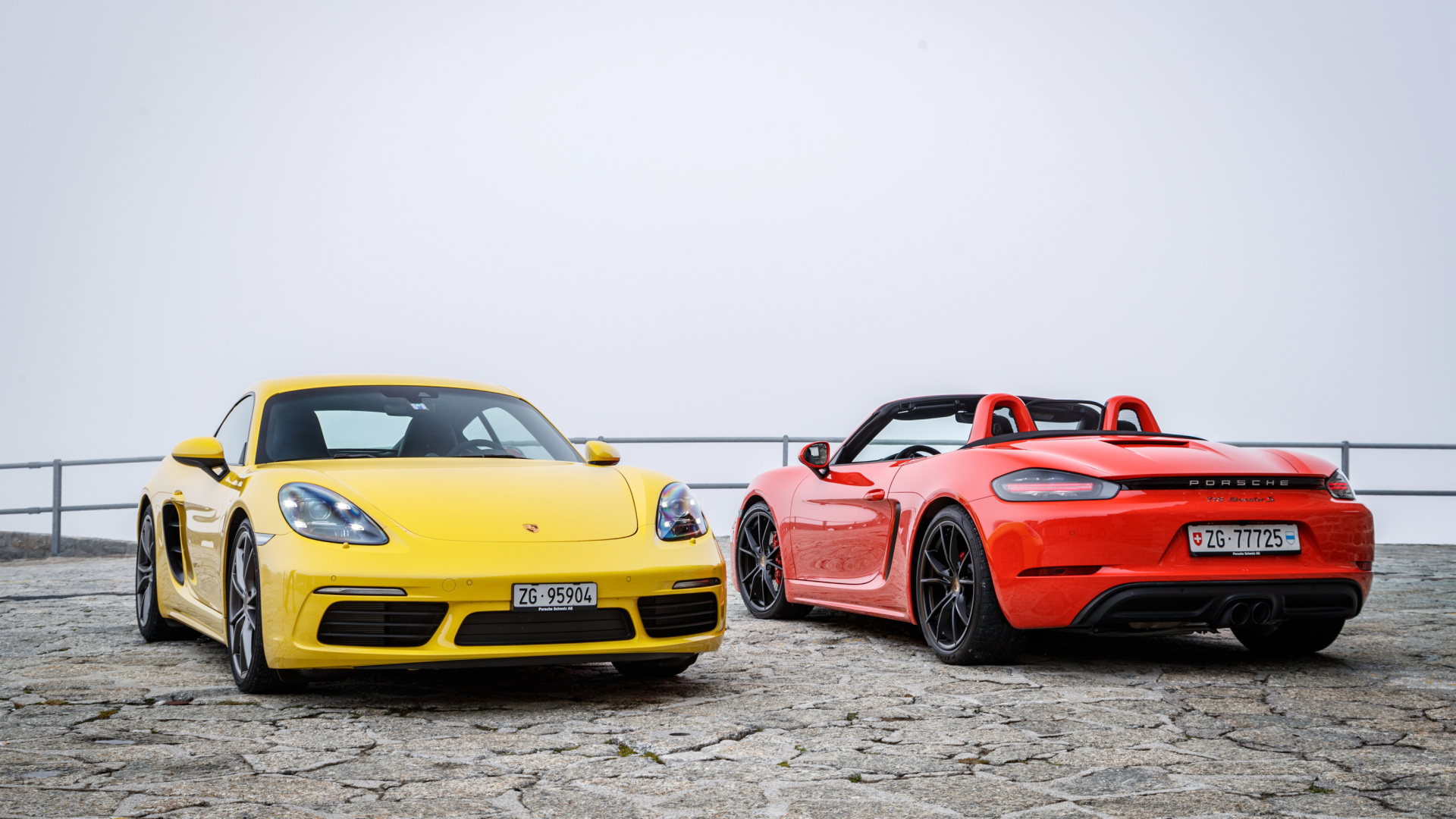 Sfondi Porsche 718 1920x1080