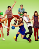Das Glee TV Show Wallpaper 128x160