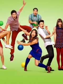 Sfondi Glee TV Show 240x320