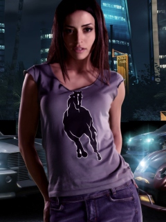 Screenshot №1 pro téma Need For Speed Carbon 240x320