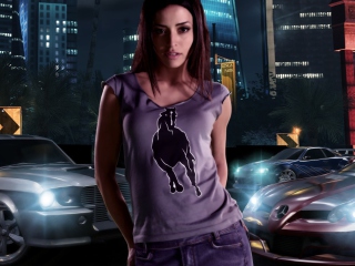 Screenshot №1 pro téma Need For Speed Carbon 320x240
