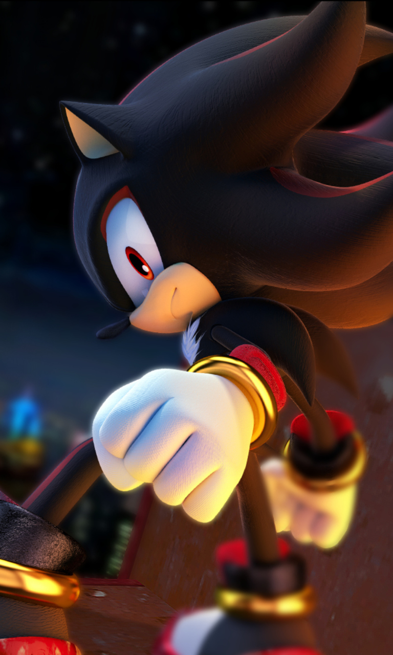 Super Sonic wallpaper 768x1280