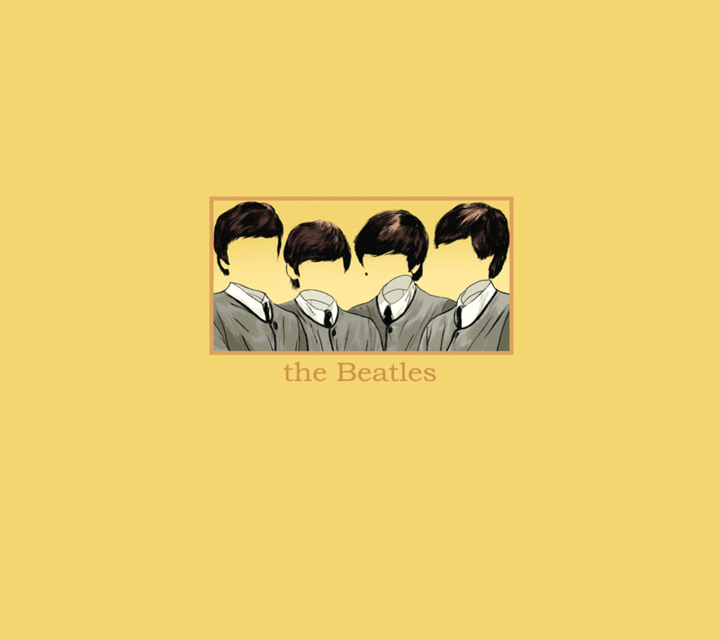 Das The Beatles Wallpaper 1440x1280