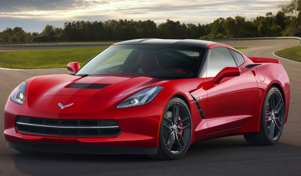 Sfondi Corvette Stingray 2016 1024x600