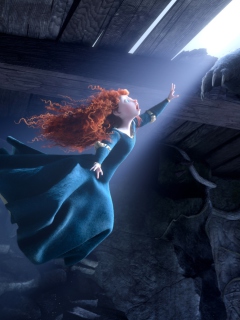 Sfondi Princess Merida Brave Movie 240x320