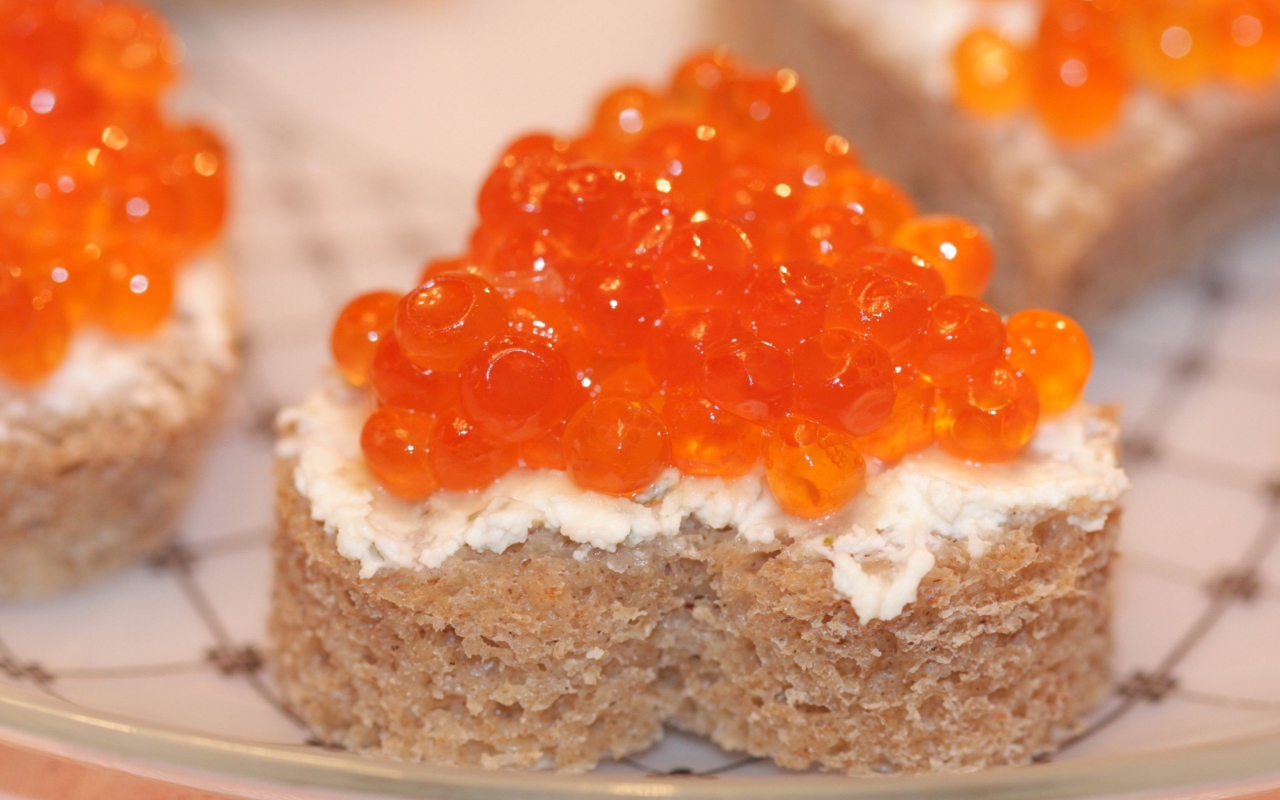 Screenshot №1 pro téma Wild Salmon Caviar 1280x800