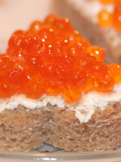 Wild Salmon Caviar screenshot #1 240x320
