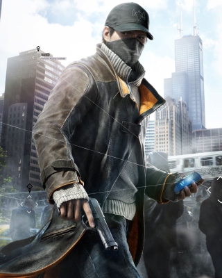 Watch Dogs Aiden Pearce - Obrázkek zdarma pro 132x176