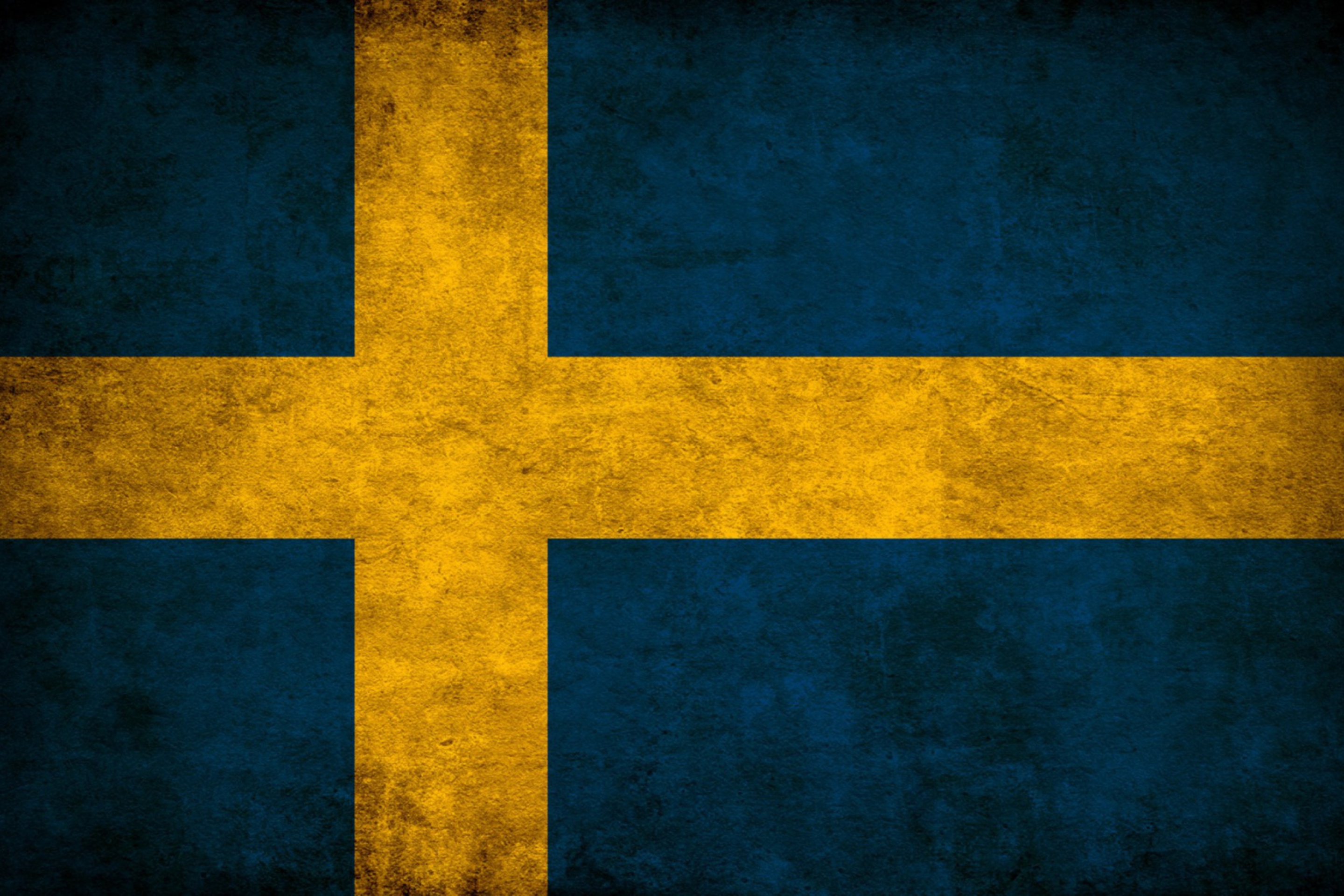 Das Sweden Flag Wallpaper 2880x1920
