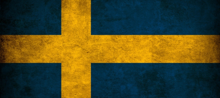 Fondo de pantalla Sweden Flag 720x320