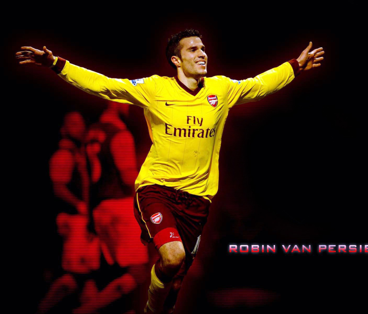 Fondo de pantalla Robin van Persie 1200x1024