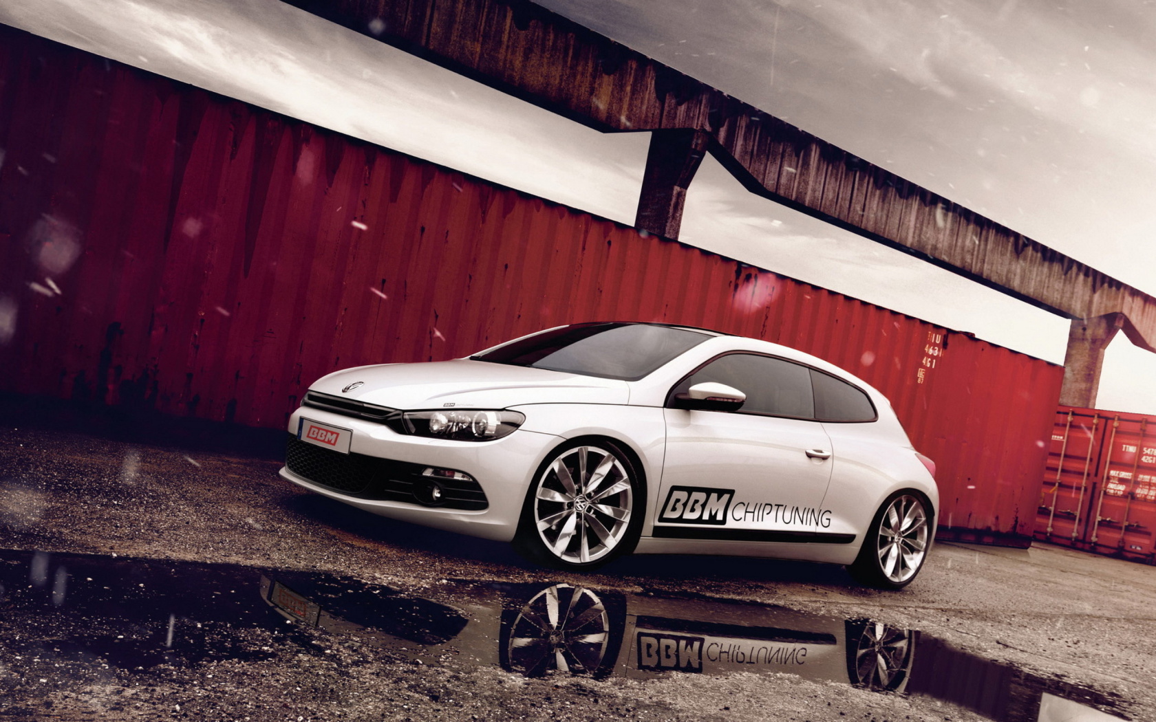 Fondo de pantalla Volkswagen Scirocco Tuning 1680x1050