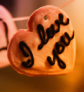 I Love You Cookie - Obrázkek zdarma pro iPad