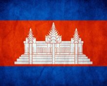 Screenshot №1 pro téma Flag of Cambodia 220x176