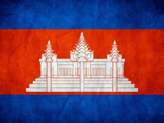 Обои Flag of Cambodia 320x240