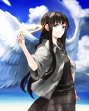 Screenshot №1 pro téma Anime Angel 128x160