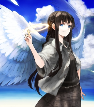 Anime Angel - Obrázkek zdarma pro Nokia C2-03